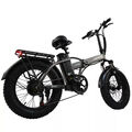 20 Zoll Klapprad Elektrofahrrad 500W E Bike 48V 13Ah Abnehmbarer Akku 45KM/h