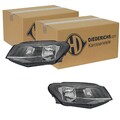 2x DIEDERICHS HALOGEN SCHEINWERFER LINKS+RECHTS passend für VW CADDY