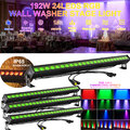 24 LED RGB Washer Effekt Leiste Stroboskop Wallwasher DJ Beleuchtung Wasserdicht