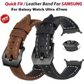 Armband für Samsung Galaxy Watch Ultra 47mm Klassisch Leder Uhrenarmband Ersatz