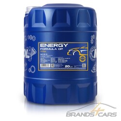 MANNOL 20 L ENERGY FORMULA OP 5W-30 MOTORÖL FÜR VW 505.01 PSA B71 2290 BMW MB #Erstausrüster-Qualität | Schneller Versand ab Lager