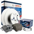 BOSCH 2x BREMSSCHEIBEN + BELÄGE Seat Ibiza IV Ø230mm HINTEN VOLL