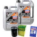 INSPEKTIONSKIT FILTER LIQUI MOLY ÖL 10L 5W-30 für Iveco Daily IV Kipper
