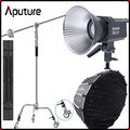Amaran 200d S 200W 5600K Tageslicht LED-Videolicht +Light Dome MINI + C-Stativ