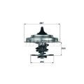 Thermostat, Kühlmittel MAHLE TX 18 83D BEHR für DAF MERCEDES-BENZ SCANIA DEUTZ