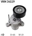 SKF Spannrolle, Keilrippenriemen Links, Mitte für FORD