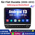 10.1'' 128GB Für Fiat Ducato 2006-2024 Android 14 CarPlay Autoradio GPS Nav DAB+