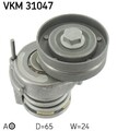 SKF Spannrolle, Keilrippenriemen Links oben mitte mitte rechts VKM 31047