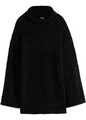 Pullover mit Rollkragen Gr. 48/50 Schwarz Damen Langarm Strickpullover Neu