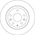 2X TRW BREMSSCHEIBEN 281mm VOLL HINTEN PASSEND FÜR MAZDA CX-3 | DF6807