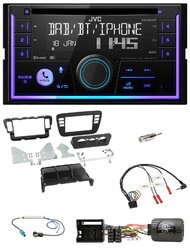 JVC Lenkrad USB 2DIN DAB Bluetooth CD Autoradio für Seat Mii Skoda CitiGo 2011-2