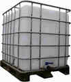 IBC Wassertank Container Regentonne 1000 Liter auf Kunststoffpalette