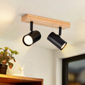 ZMH Deckenleuchte LED Decken- Wand-Lampe Spot Strahler GU10 Büro Flurlampe