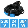 Rohrbegleitheizung Heizkabel Frostschutz Heizleitung 24m 384 Watt
