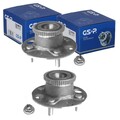 2X GSP RADLAGER-SATZ HINTEN BEIDSEITIG PASSEND FÜR HONDA CIVIC LINKS+RECHTS