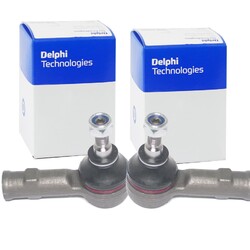 2x DELPHI SPURSTANGENKÖPFE passend für FORD TOURNEO TRANSIT LINKS+RECHTS
