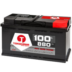 Autobatterie TOKOHAMA 12V 100Ah Starterbatterie WARTUNGSFREI TOP ANGEBOT NEU