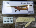 Sportflugzeug Piper PA 18   - 1:144  bs-design