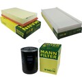 MANN-FILTER Inspektionspaket Filtersatz für Audi Cabriolet 1.9 TDI