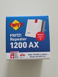 AVM FRITZ!REPEATER 1200 AX WLAN Repeater WiFi 6 Mesh Gigabit LAN 