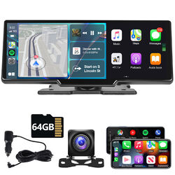 9.3 Zoll Touchscreen 2K KFZ Tragbares Drahtloses Apple CarPlay Android Autoradio