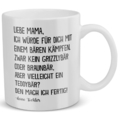 Mama Geschenk zum Muttertag von Tochter Mutter Tasse Geburtstag Kaffeetasse Frau