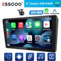 64G Android 14 Carplay Autoradio GPS Navi RDS WIFI KAM Für Peugeot 407 2004-2011