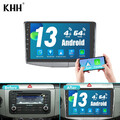 Android 13 4+64G GPS Navi WiFi CarPlay Autoradio Für VW Passat B6 B7 CC Magotan