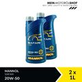 Mannol Safari 20W-50 API SN Youngtimer Oldtimer Universal 2x1 Liter = 2 Liter