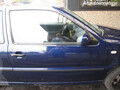TÜR Vorne Rechts (2/3-Türer) VW Polo 6 N/6 KV Farbe Blau LB5N Limousine
