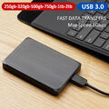USB 3.0 SATA Externe Festplatte Ps4 Xbox speichererweiterung 1TB 2TB Mobile HDD