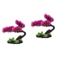 2 Stück Simulation Wasserpflanzen Aquarium Künstliche Pflanzen Aquarium