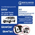 Für BMW 2er Gran Tourer Typ F46 07.2014-jetzt AHK abn +13pol spez E-Satz TOP