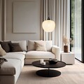 Pendelleuchte Hängelampe Esszimmerlampe LED Glas Küchenlampe Kristall LED 120cm