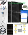 Balkonkraftwerk 840/800 W Solaranlage Full Black Steckerfertig WIFI Deye M80