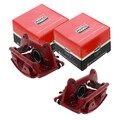 2x MAPCO BREMSSATTEL VORNE LINKS+RECHTS passend für VW GOLF