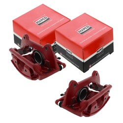 2x MAPCO BREMSSATTEL VORNE LINKS+RECHTS passend für VW GOLF