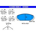 ATE 13.0460-5689.2 Bremsbelagsatz für JEEP CHEROKEE VAN KL