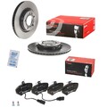 2x BREMBO Bremsscheiben Ø280mm + Bremsbeläge vorne passend für Audi A4 B5 8D2