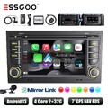 Android 13 2+32G DAB+ Carplay Autoradio GPS NAVI Für Audi A4 S4 RS4 8E 8F B6 B7