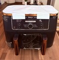 Ninja Foodi MAX Dual Zone Heißluftfritteuse, 9,5L Airfryer, 2 Fächer,