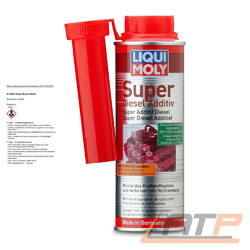 LIQUI MOLY 250 ml SUPER DIESEL ADDITIV ZUSATZ KRAFTSTOFF-ADDITIVDie Nr.1* für Autoteile: Top-Preis-Leistungs-Verhältnis