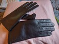 OTTO KESSLER Damenhandschuhe Leder Handschuhe Damen Gr. 7,5  schwarz,  7 1/2