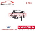 ABS SENSOR DREHZAHLFÜHLER PAAR HINTEN KAMOKA 1060473 2PCS P NEU OE QUALITÄT