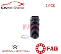 FALTENBALGSATZ LENKMANSCHETTE VORNE FAG 841 0123 30 2PCS P NEU OE QUALITÄT