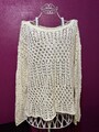 Hollister Pullover Pulli Strickpulli Strick Lochmuster Gr. L Netz 