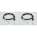 2X TRISCAN HANDBREMSSEIL HINTEN BEIDSEITIG passend für FIAT GRANDE PUNTO