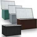 Metall Gartenbox Auflagenbox Kissenbox Aufbewahrungsbox Truhe Garten Balkon Box