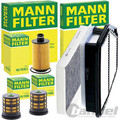 MANN FILTER INSPEKTIONSPAKET passend für OPEL ANTARA A CHEVROLET CAPTIVA C100