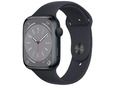 APPLE Watch Series 8 45 mm Smartwatch Aluminium Mitternacht
